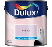 Dulux Wall And Ceilings Matt Emulsion Paint 2.5L - Pretty Pink