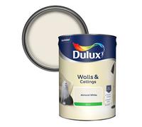 Dulux Silk Emulsion Paint For Walls And Ceilings - Almond White 5 Litres