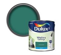 Dulux Walls & Ceilings Emerald Glade Matt Emulsion Paint, 2.5L