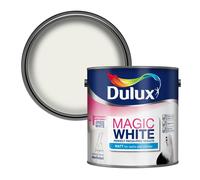 Dulux Magic White Matt Emulsion Paint - Pure Brilliant White - 2.5 Litre, 5275002