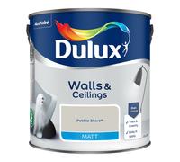 Dulux Walls & Ceilings Matt Paint - Pebble Shore, 2.5L