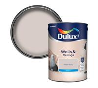 Dulux Walls & Ceilings Mellow Mocha Matt Emulsion Paint, 5L