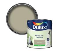 Dulux Walls & Ceilings Overtly Olive Silk Emulsion Paint, 2.5L