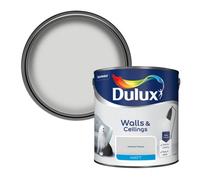 Dulux Walls & Ceilings Polished Pebble Matt Wall & Ceiling Emulsion Paint, 2.5L
