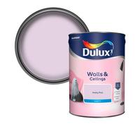 Dulux Walls & Ceilings Pretty Pink Matt Emulsion Paint, 5L