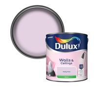 Dulux Walls & Ceilings Pretty Pink Silk Emulsion Paint, 2.5L
