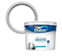 Dulux Pure Brilliant White Matt Emulsion Paint, 10L