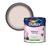 Dulux Walls & Ceilings Silk Emulsion Paint, Blush Pink, 2.5 Litres