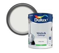Dulux Silk Emulsion Paint For Walls And Ceilings - White Mist 5L