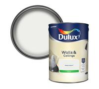 Dulux Silk Emulsion Paint For Walls And Ceilings - White Cotton 5 Litres