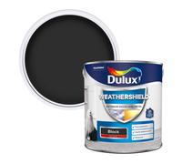 Dulux Weather Shield Exterior High Gloss Paint, 2.5 L , Black