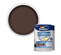 Dulux Weather Shield Exterior High Gloss Paint, 750 ml - Conker