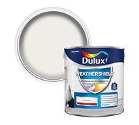 Dulux Weather Shield Exterior High Gloss Paint, Pure Brilliant White, 2.5 L