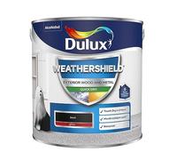 Dulux Weather Shield Quick Dry Gloss Paint, 2.5 L - Black