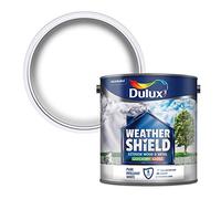 Dulux Weathershield Quick Dry Exterior Gloss Pure Brilliant White, 2.5L