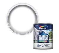 Dulux Weathershield Exterior Quick Dry Gloss Paint 750ml Pure Brilliant White