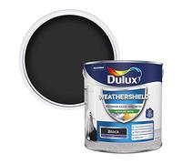 Dulux Weather Shield Quick Dry Satin Paint, 2.5 L - Black