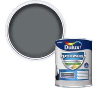 Dulux Weather Shield Quick Dry Satin Paint, 750 ml - Gallant Grey