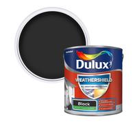 Dulux Weathershield All Weather Matt Paint 2.5L - Black