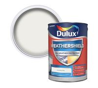 Dulux Weathershield All Weather Purpose Textured Paint - Pure Brilliant White - 5L