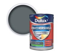 Dulux Weathershield All Weather Protection Fresh Slate Matt Masonry Paint, 5L Tin