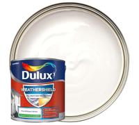Dulux Weathershield All Weather Purpose Smooth Paint - Pure Brilliant White - 2.5L