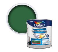 Dulux Weathershield Buckingham Green Gloss Multi-Surface Exterior Metal & Wood Paint, 2.5L Tin