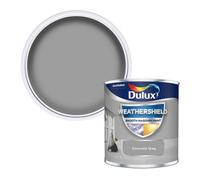 Dulux Weathershield Concrete Grey Smooth Matt Masonry Paint, 250Ml Tester Pot