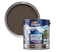 Dulux Weathershield Conker Gloss Multi-Surface Exterior Metal & Wood Paint, 2.5L