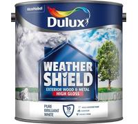 Dulux Weathershield Exterior Gloss 2.5L Pure Brilliant White