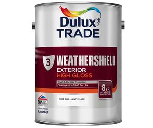 Dulux Weathershield Exterior Gloss Pure Brilliant White