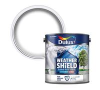 Dulux Weathershield Exterior One Coat Gloss 2.5L Pure Brilliant White