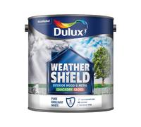Dulux - Weathershield Exterior Quick Dry Gloss 2.5L - Pure Brilliant White