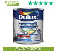 Dulux Paint Mixing Weathershield Quick Dry Exterior Gloss Midnight Garden, 1L