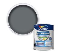 Dulux Weathershield Gallant Grey Satinwood Multi-Surface Exterior Metal & Wood Paint, 750Ml Tin