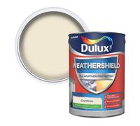 Dulux Weathershield Smooth Masonry Paint Gardenia 5L