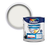 Dulux Weathershield Pure Brilliant White Gloss Multi-Surface Exterior Metal & Wood Paint, 2.5L Tin