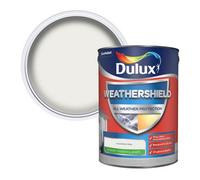Dulux Weathershield Smooth Masonry Paint White - 5L