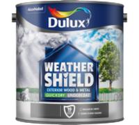 Dulux Weathershield Quick Dry Undercoat Pure Brilliant White, 2.5L