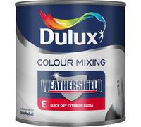 Dulux Paint Mixing Weathershield Quick Dry Exterior Gloss Midnight Garden, 1L