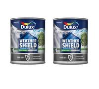 Dulux Weathershield Quick Drying Undercoat Dark Grey 2.5L Pack Of 2