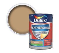 Dulux Weathershield Smooth Masonry Paint - 5 Litre - Muted Gold