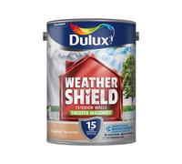 Weathershield Smooth Masonry Paint, 5L, Toasted Terracotta