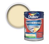 Dulux - Weathershield Smooth Masonry Paint 5L - Cornish Cream