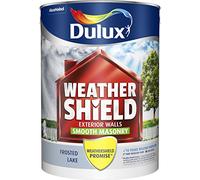Dulux Weathershield Smooth Masonry Paint - Frosted Lake - 5L