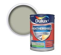 Dulux Weathershield Smooth Masonry Paint 5L Green Ivy