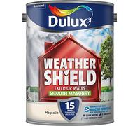 Dulux Weathershield Smooth Masonry Paint - Magnolia - 5L