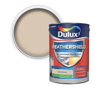 Dulux Weathershield Smooth Masonry Paint - Sandstone - 5L