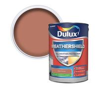 Dulux Weathershield Smooth Masonry Paint - Toasted Terracotta - 5L
