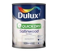 Dulux Quick Dry Satinwood Jasmine White 750ml